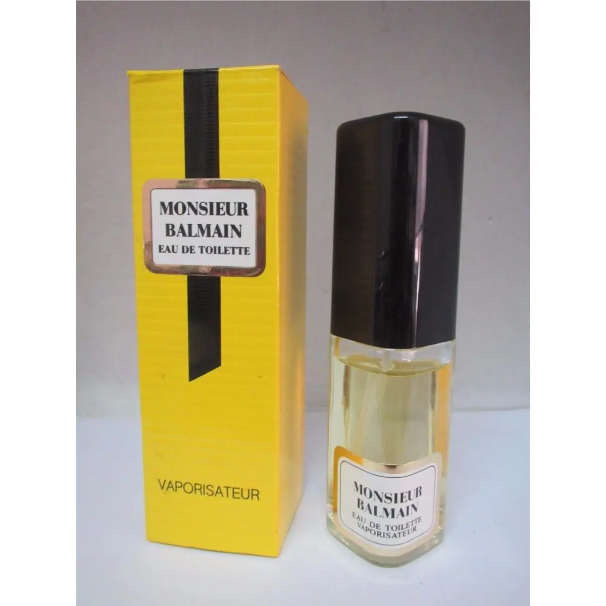 Lot Of 6 Pieces Monsieur Balmain 1 Oz Eau De Toilette See Desc Pump Not Work
