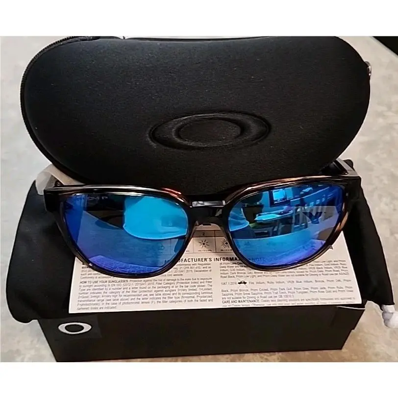 Oakley Actuator 9250-04 Polar Sunglasses Tortoise/blue Prizm Msrp: