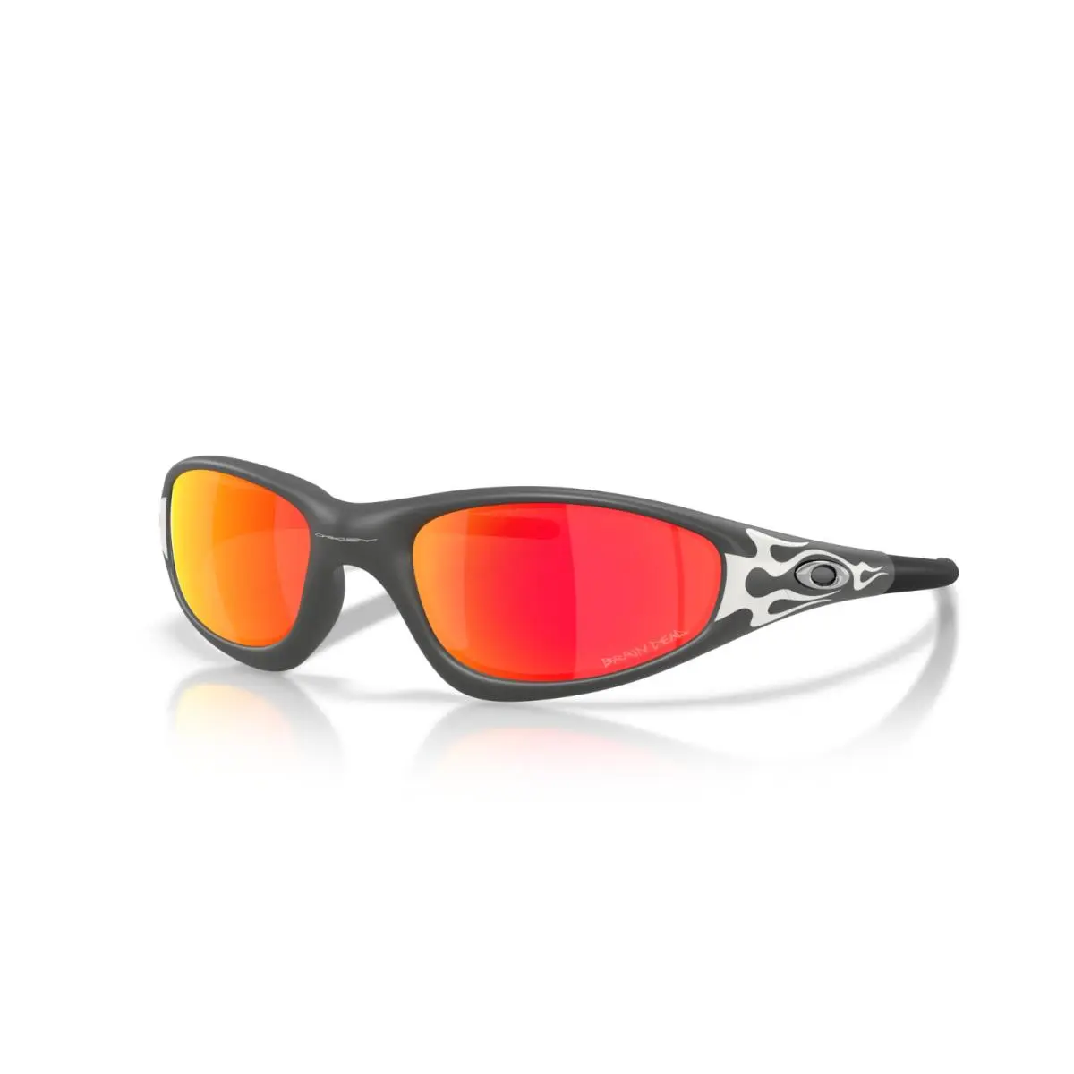 Oakley Brain Dead x Oakley Straight Jacket 99 Mat Dark Grey W/prizm Ruby 9505-06