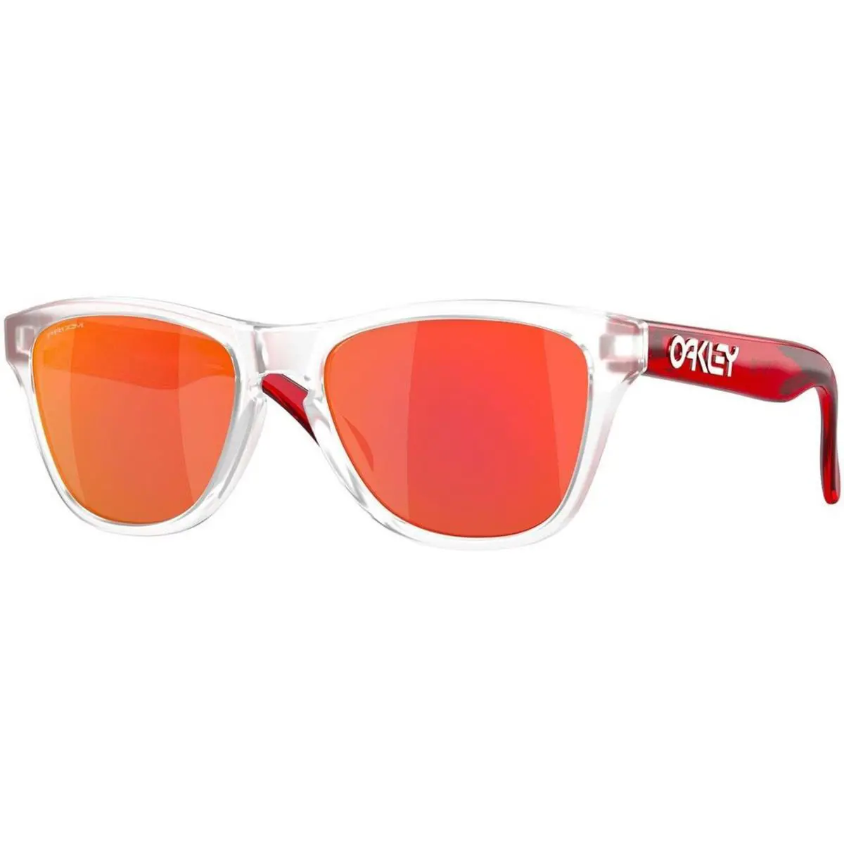 Frogskins Xxs Kids Matte Clear/prizm Ruby Lens OJ9009-08 by Oakley