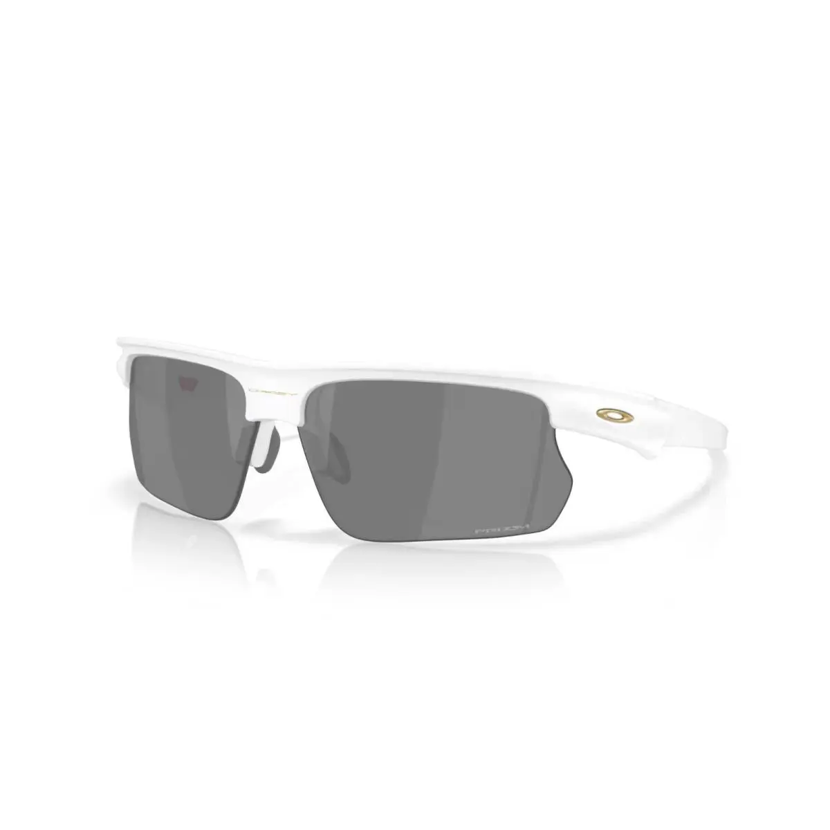 OO9400-2268 Bisphaera PC Sunglasses Matte White Frame Prizm Black Lenses by Oakley