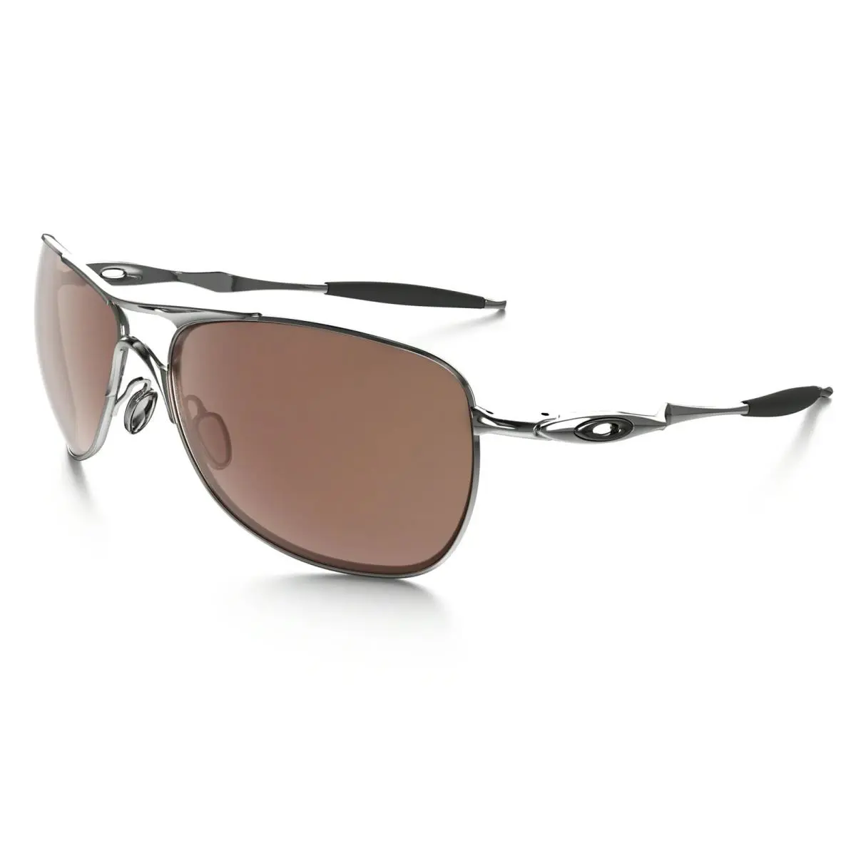Oakley Crosshair Polished Frame Chrome VR28 Black Iridium Lens w/ Tags Rare - Frame: Chrome, Lens: Black
