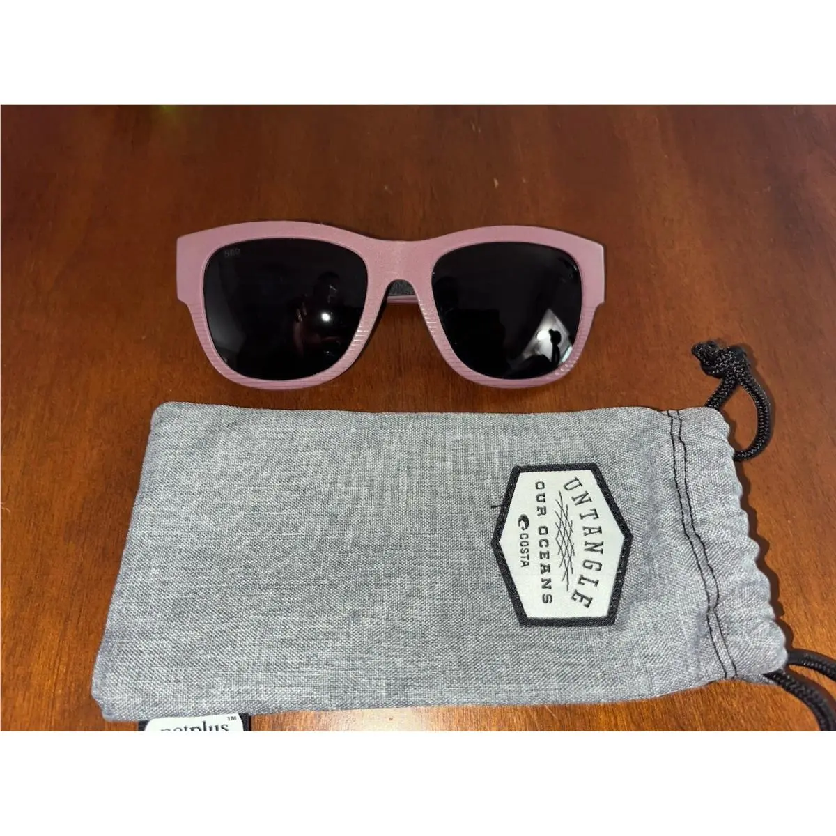 Costa Del Mar Net Plum/gray Caleta Polarized 580G Sunglasses
