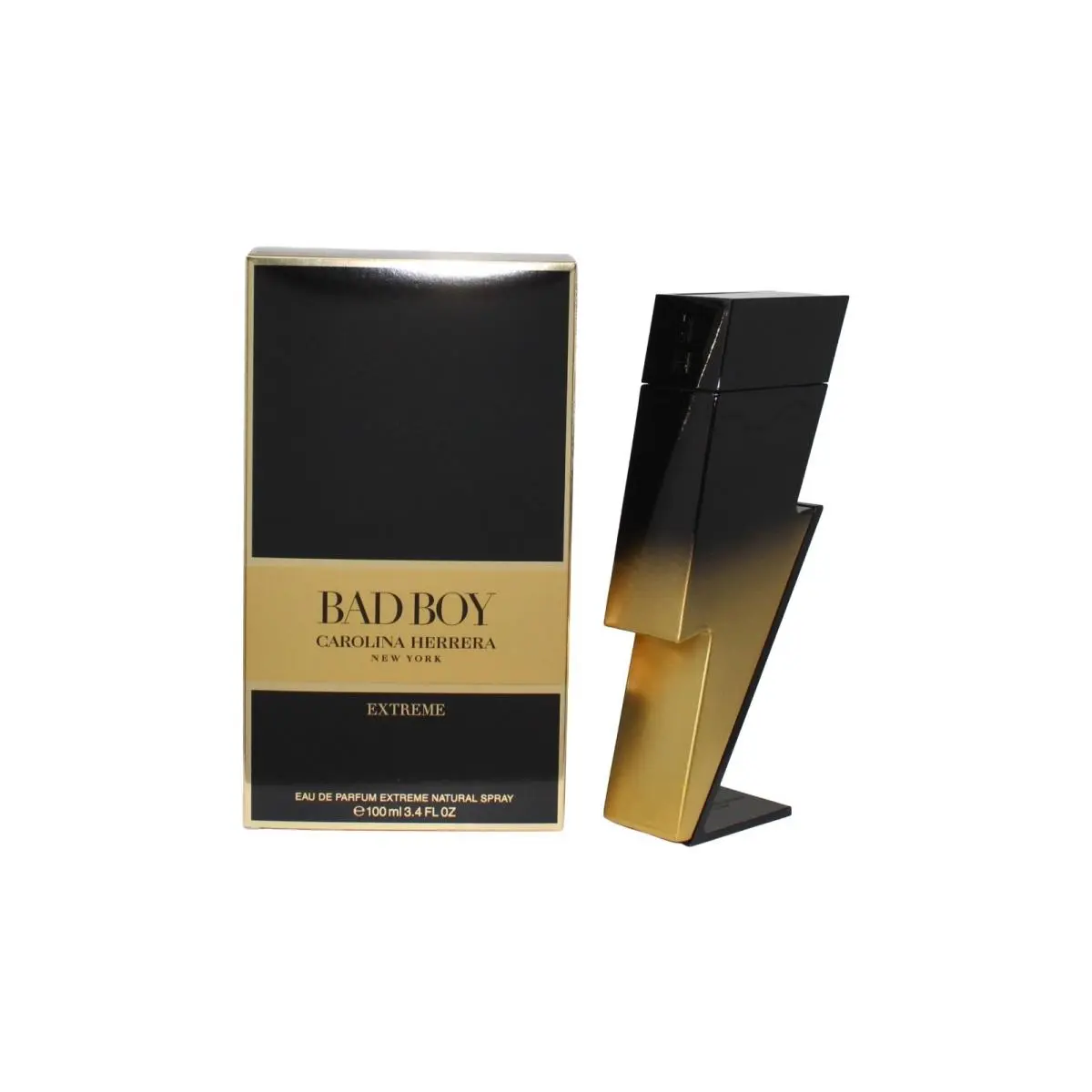 Carolina Herrera Bad Boy Extreme Eau DE Parfum Natural Spray 100 ML/3.4 Fl.oz