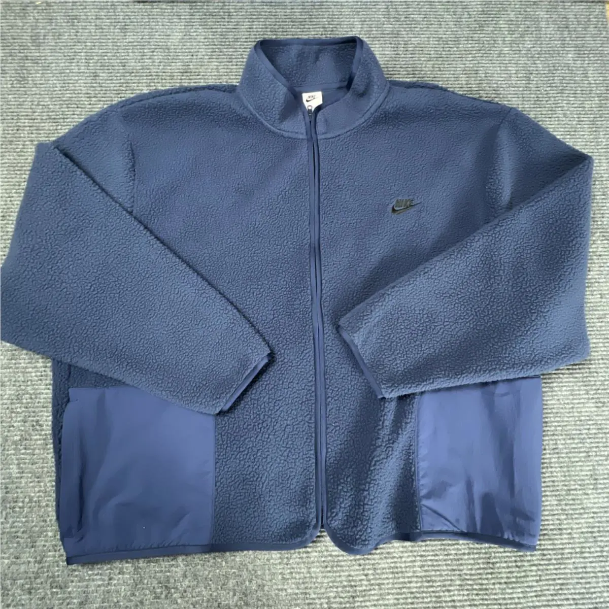 Nike clothing - Nike Move to Zero Sherpa - FB8386-410 - Navy, Blue (UPC: 196968270378) 0