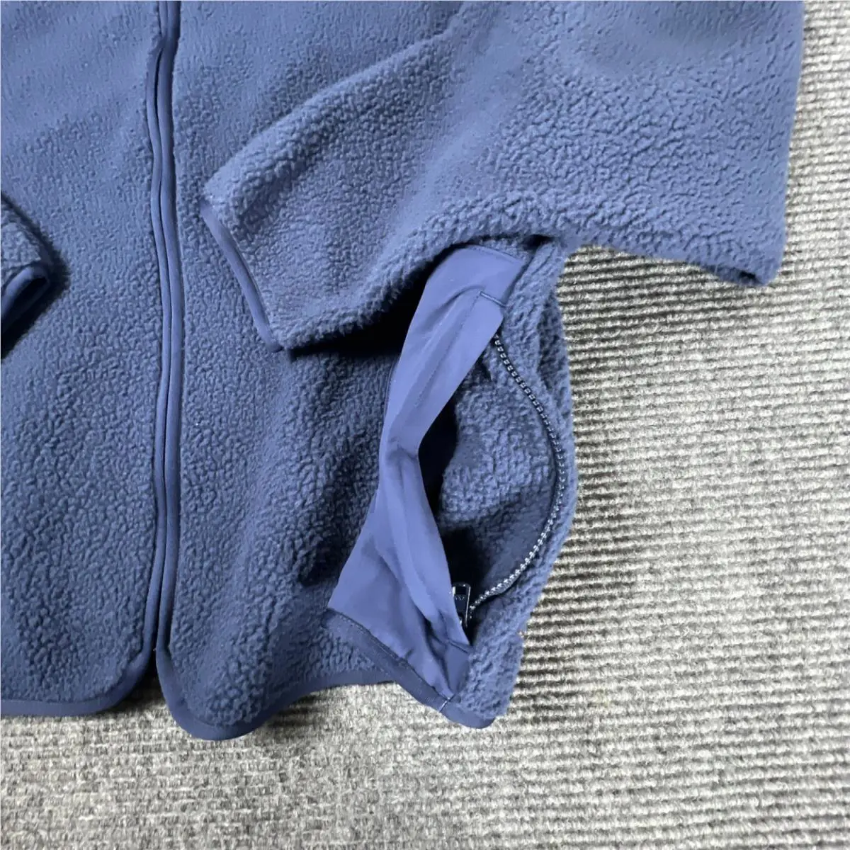 Nike clothing - Nike Move to Zero Sherpa - FB8386-410 - Navy, Blue (UPC: 196968270378) 1