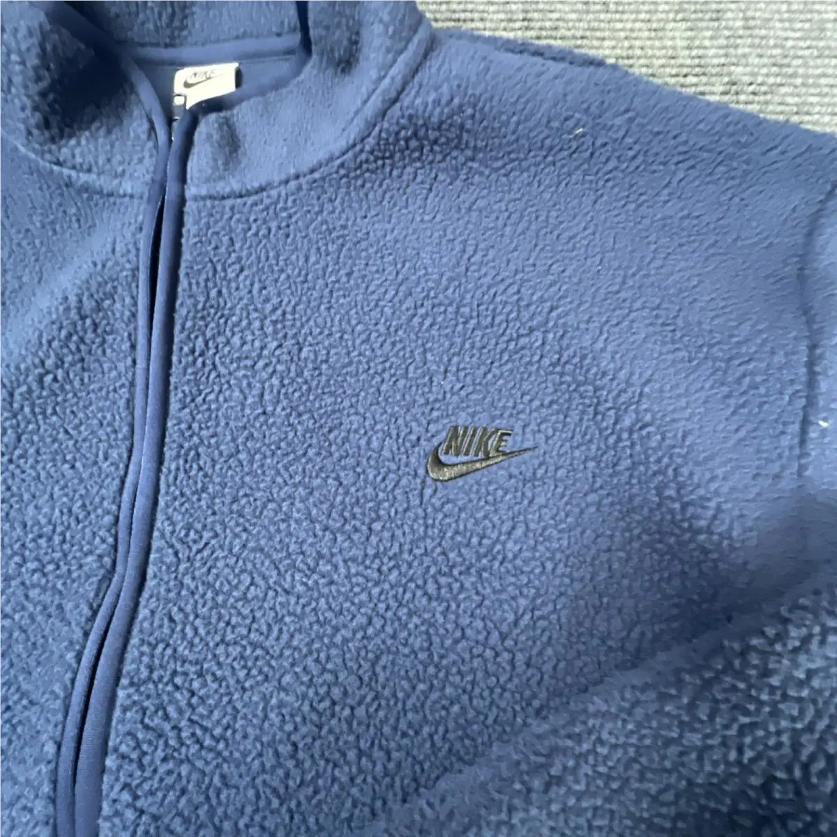 Nike clothing - Nike Move to Zero Sherpa - FB8386-410 - Navy, Blue (UPC: 196968270378) 2