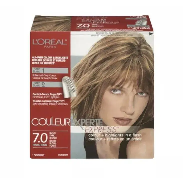 L`oréal L’oreal Couleur Experte Express Hair Color 7.0 Biscotti Dark Blonde