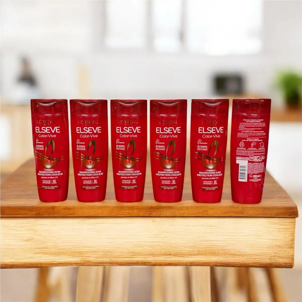 L`oréal L’oréal Paris Elvive Color -vive Shampooing Soin Protection Couleur 6PK 290 ML