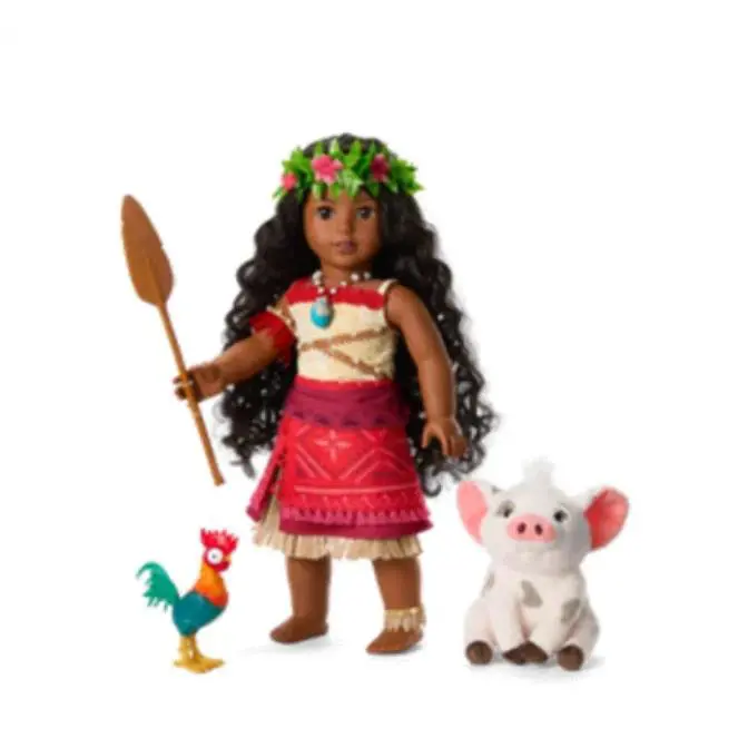 American Girl Disney Moana 2 18 Doll Accessories with Pua Heihei 2024