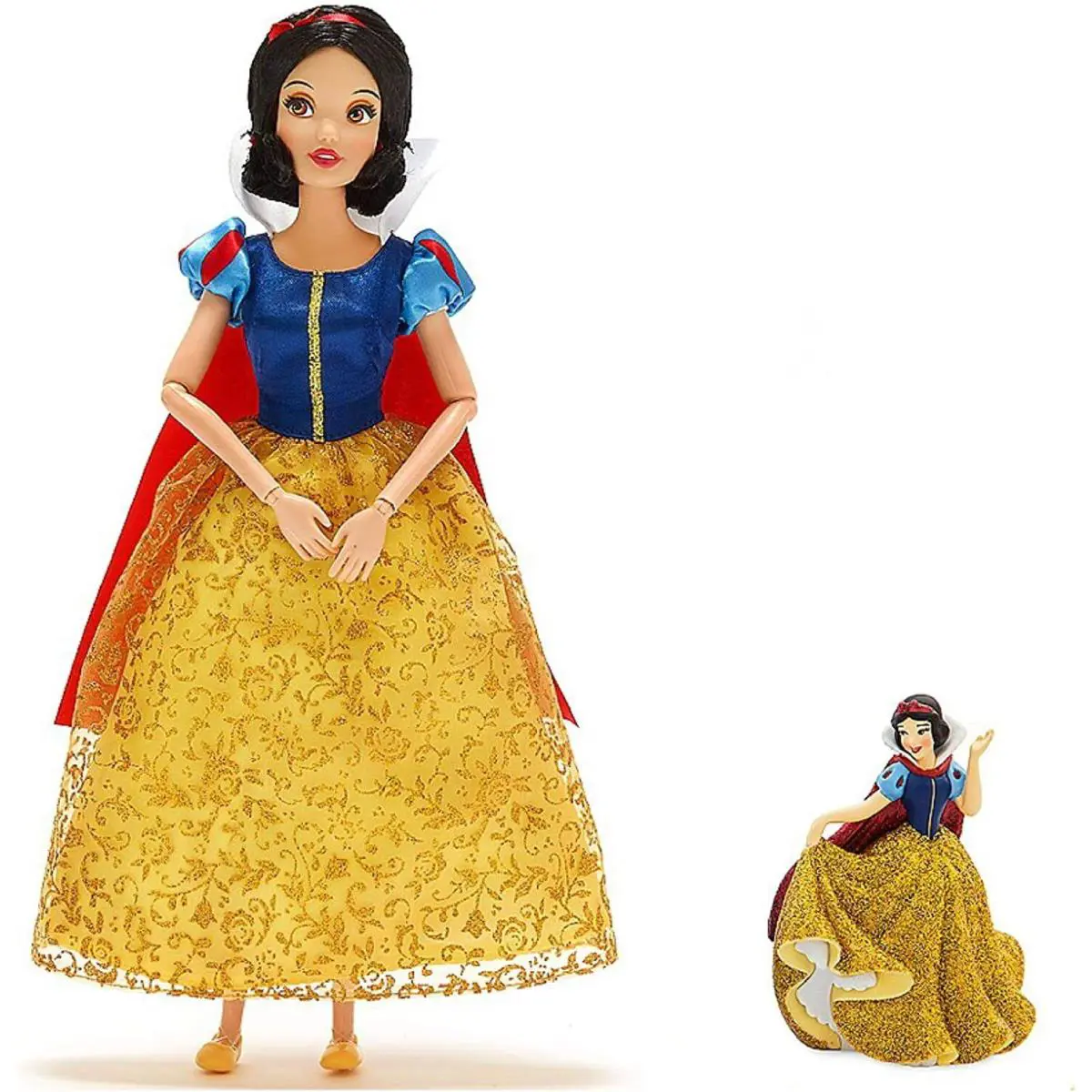 Classic Princess Snow White 11.5 Doll 4 Pvc Figure Figurine Cake Topper