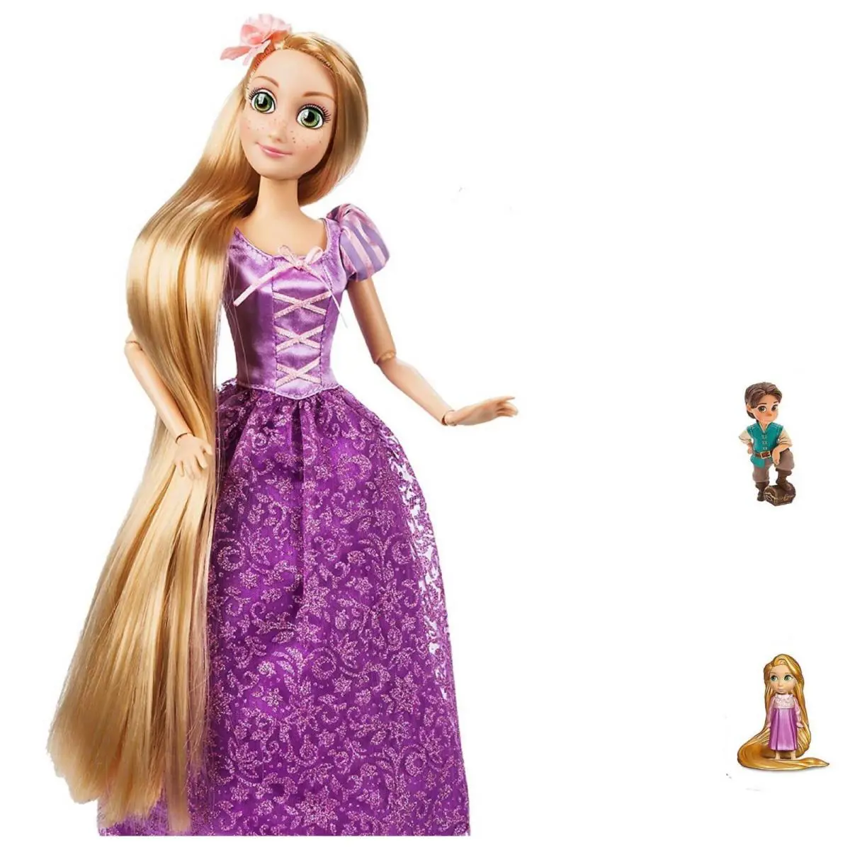 Disney Tangled Rupunzel 12 Classic Doll 2 Baby Toddler Flynn Princess Figure