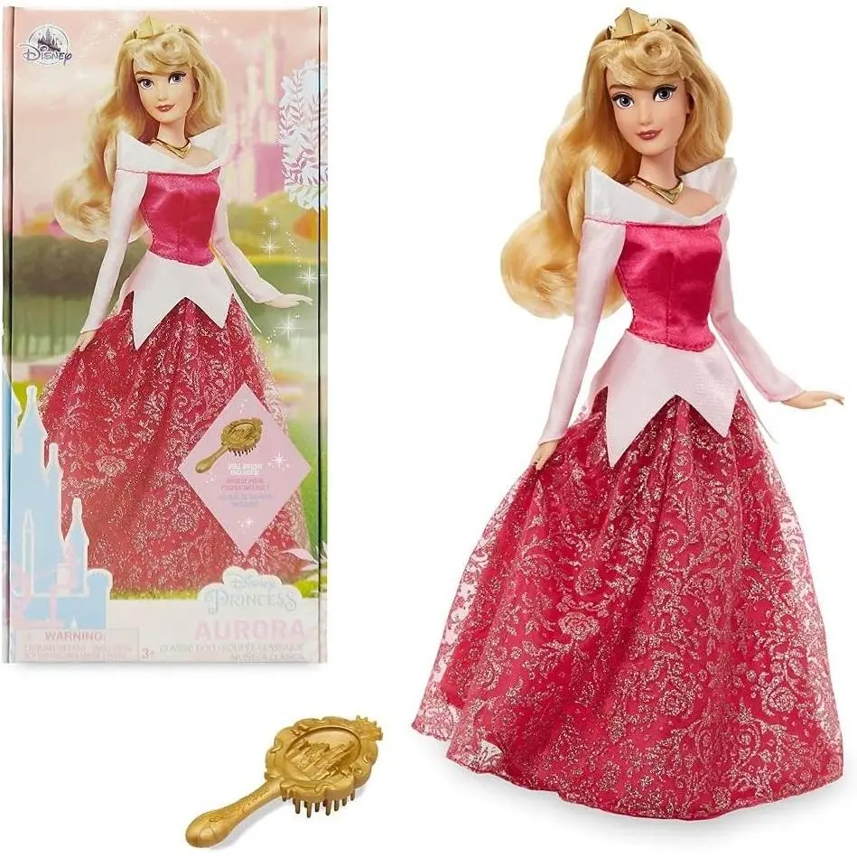 Official Princess Classic Doll Aurora From Sleeping Beauty 11 Inches Includes