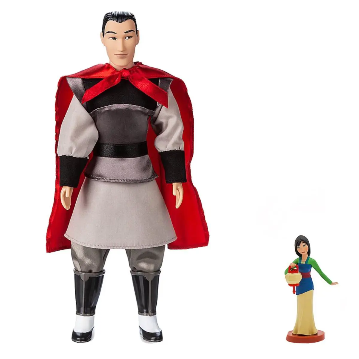 Disney Mulan Li Shang Classic 12 Doll 3 Princess Lantern Cake Topper Pvc
