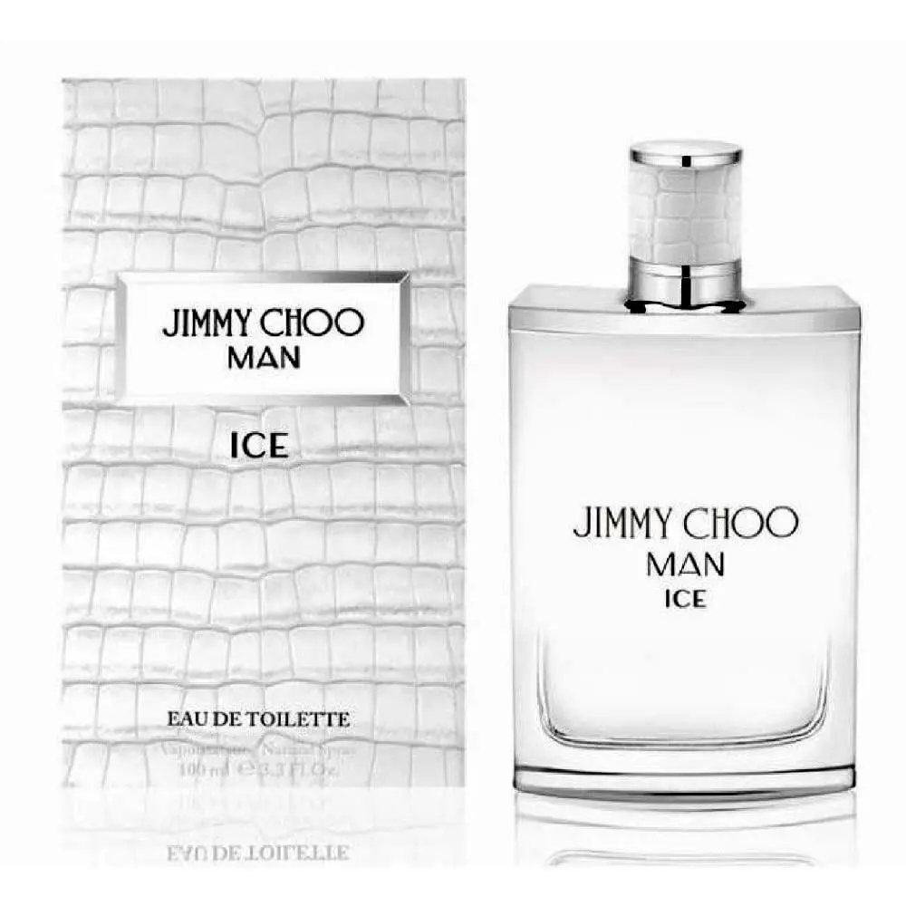 Jimmy Choo Ice by Jimmy Choo Eau De Toilette Spray 3.4 oz Men Box