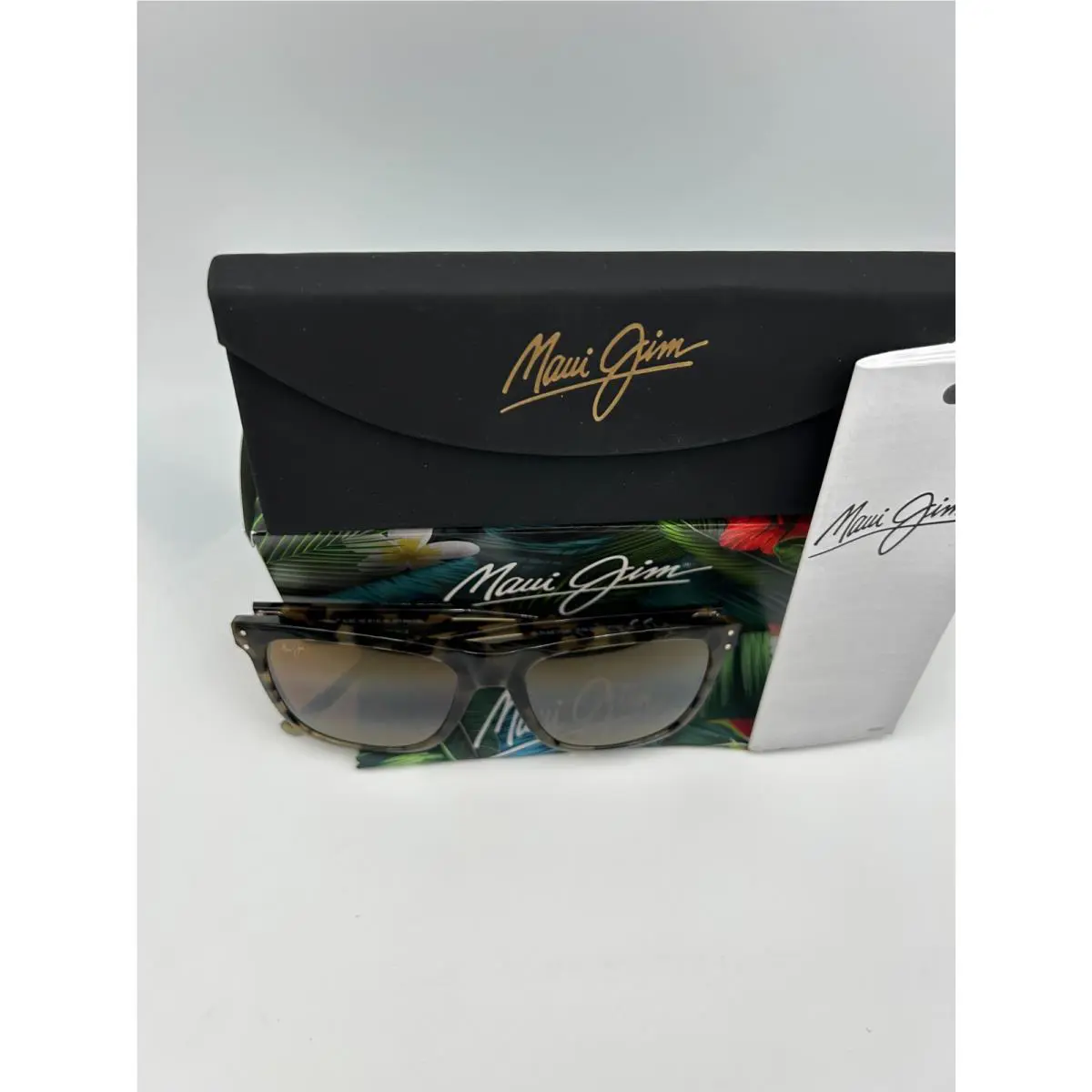 Maui Jim Polarized Sunglasses MJ802 15D Velzyland Olive Tortoise Hcl Bronze