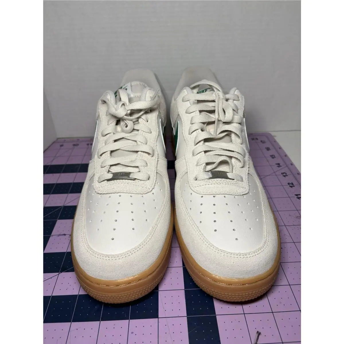 Nike shoes - Nike Air Force 1 - Air Force - FQ8714-001 - White, Manufacturer: Phantom/Malachite/Gum Yellow 0