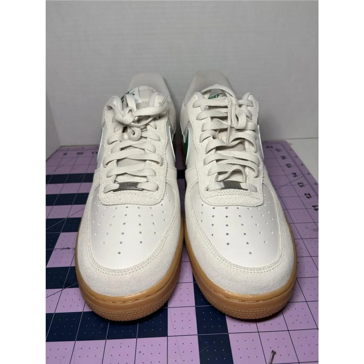 Nike shoes - Nike Air Force 1 - Air Force - FQ8714-001 - White, Manufacturer: Phantom/Malachite/Gum Yellow 0