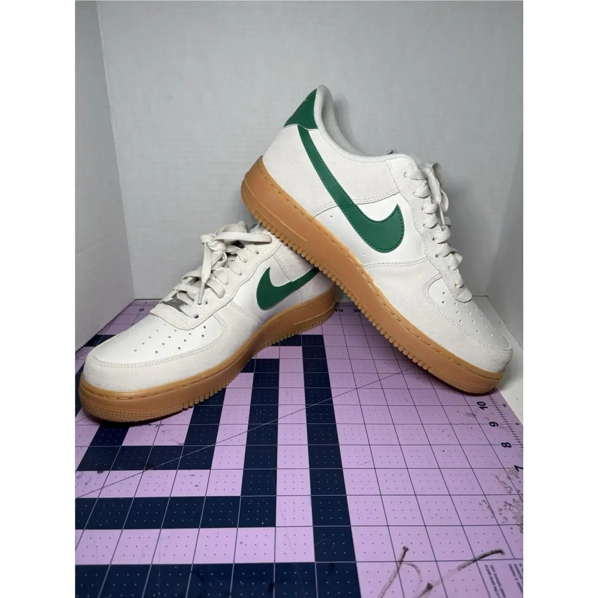 Nike shoes - Nike Air Force 1 - Air Force - FQ8714-001 - White, Manufacturer: Phantom/Malachite/Gum Yellow 3