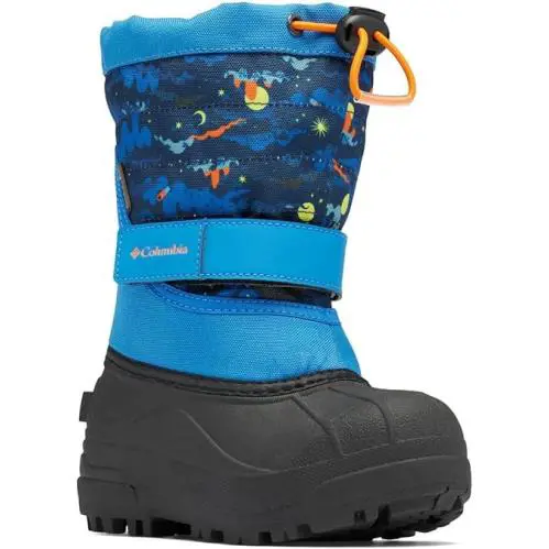 Columbia Youth Powderbug Plus II Print Boot US 8 UK 7