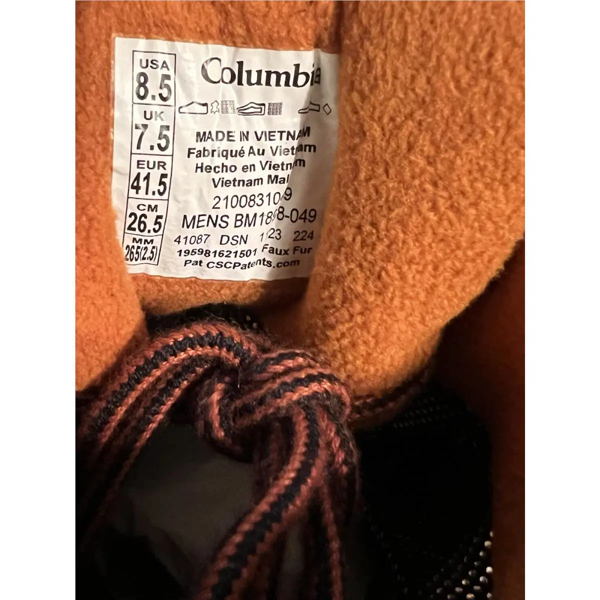 Columbia shoes - Columbia Fairbanks Omni-Heat - Fairbanks - Titanium Gray (UPC: 0195981621501) 5