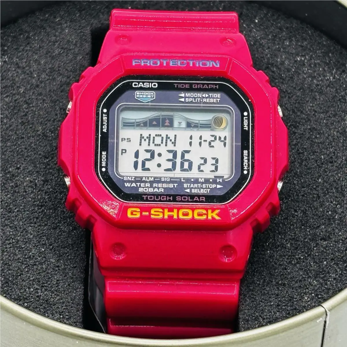 G-shock GRX-5600A-4 Solar G-lide Resin Watch by Casio