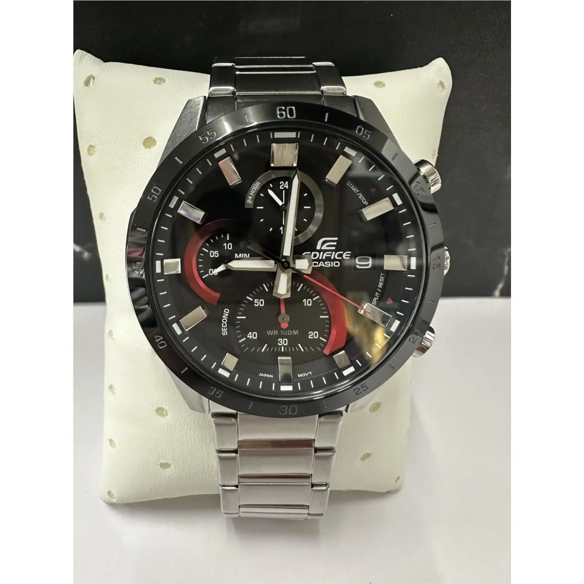 Casio Edifice EFR571DB-1A1 Stainless Steel Chronograph Men’s Watch