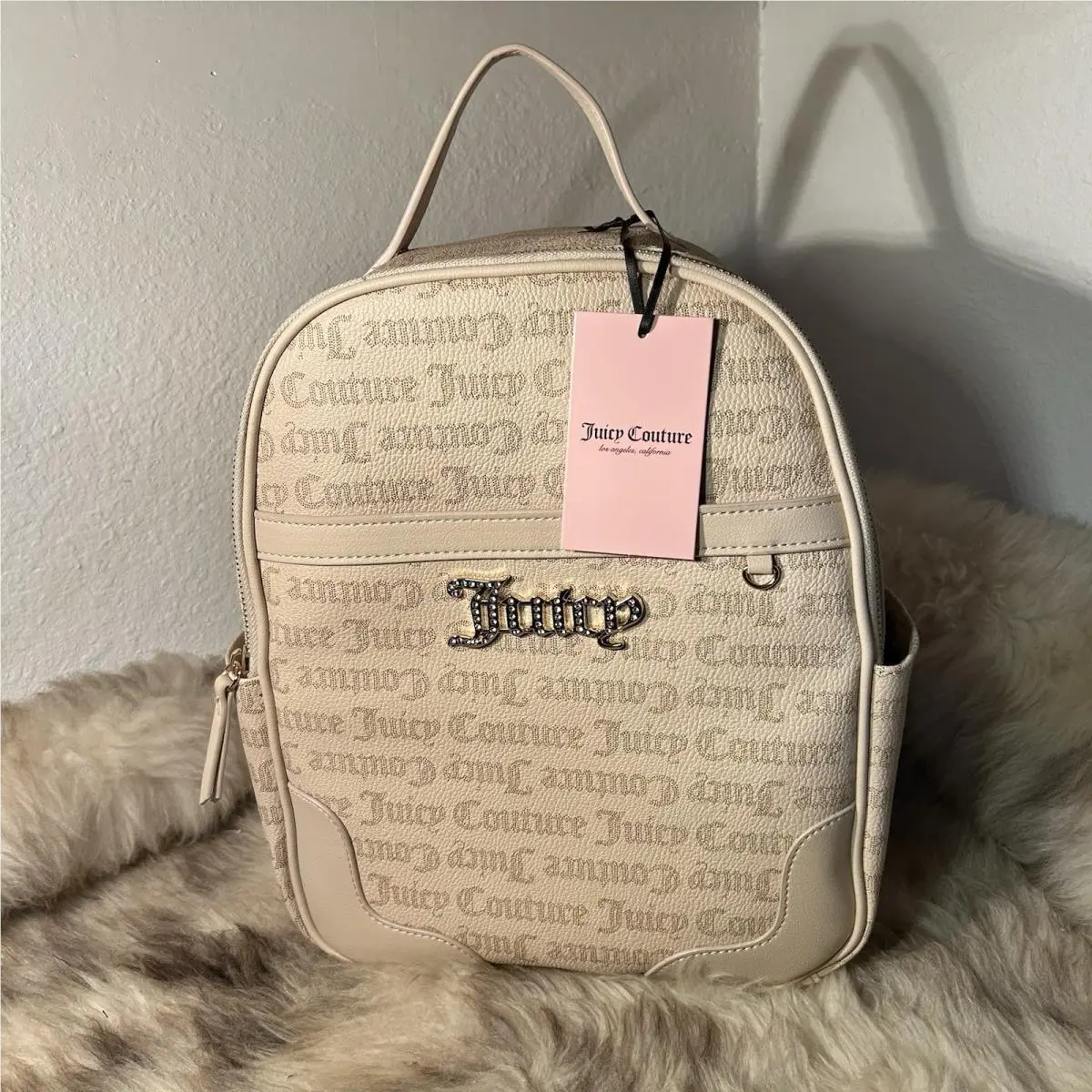 Juicy Couture Heartless Backpack - Sandstone