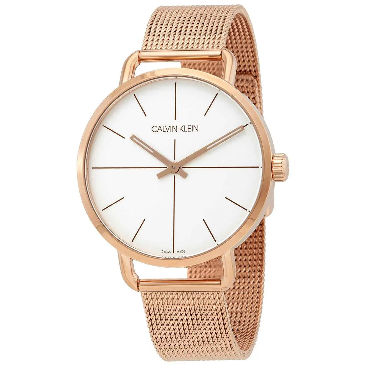 Calvin Klein K7B21626 Even Silver Dial 42 mm Women`s Watch