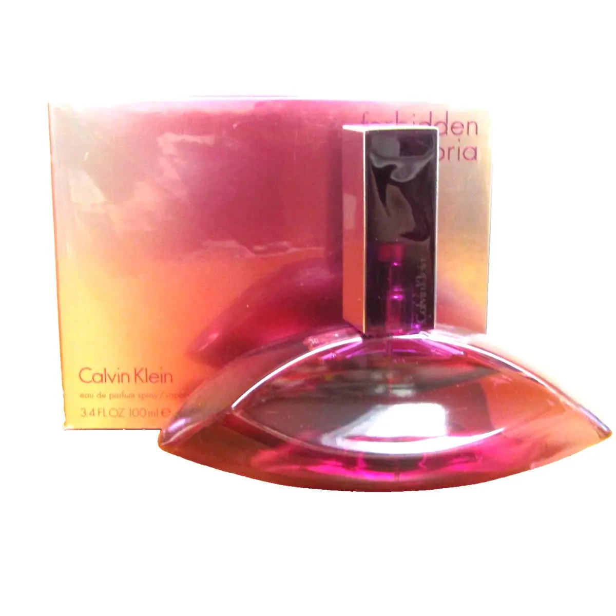 Forbidden Euphoria By Calvin Klein Perfume Women 3.4oz Eau De Parfum Spray Seal