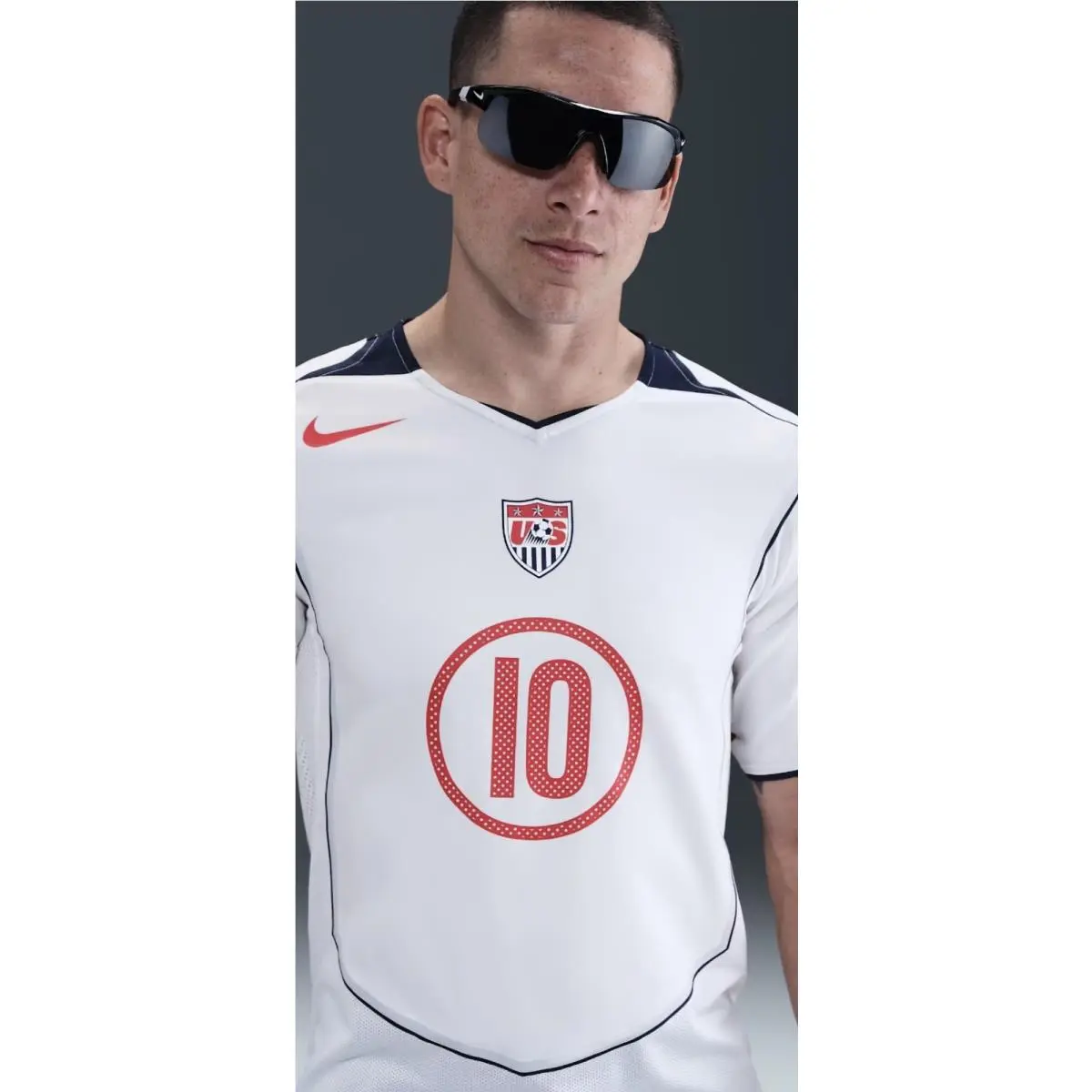 Nike Usa Usmnt 2004 Reissue Total 90 Soccer Jersey Landon Donovan Medium