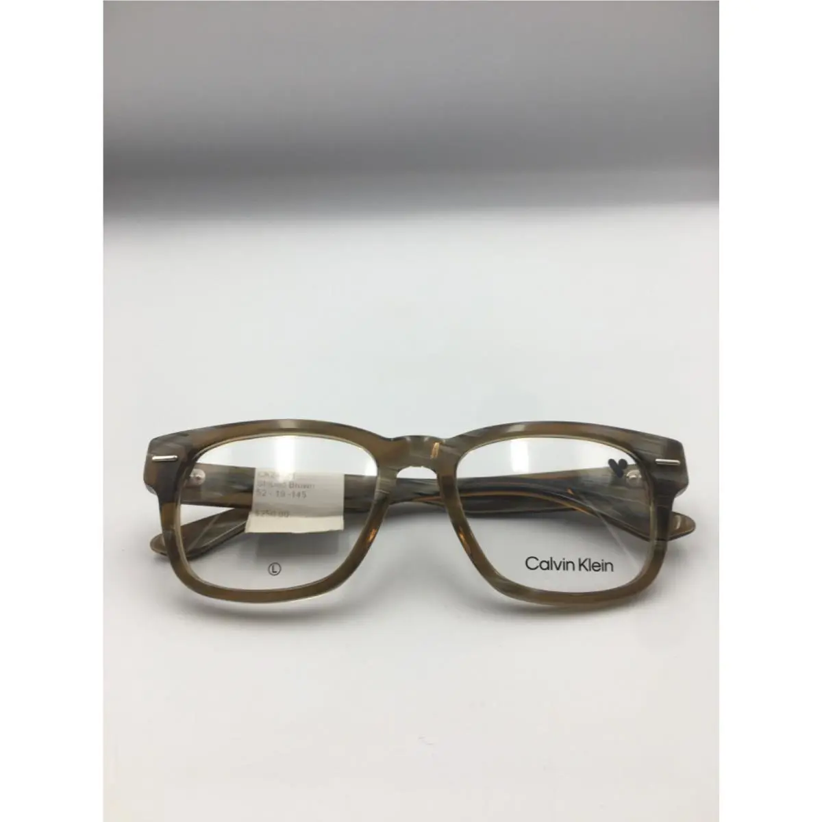 Calvin Klein Eyeglasses CK 24521 Stripped Brown 52-19-145