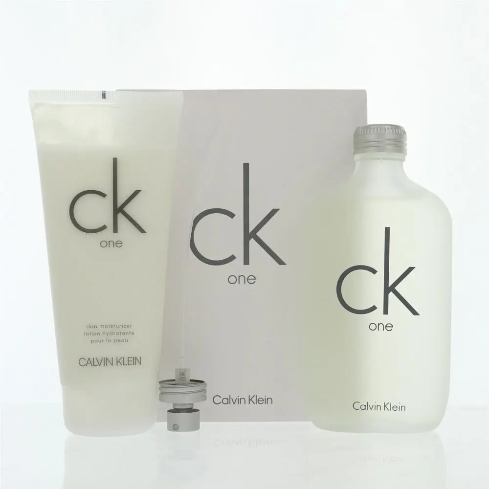 Ck One by Calvin Klein Gift Set For Unisex 2 Piece Set For Unisex: 6.7 Oz Eau