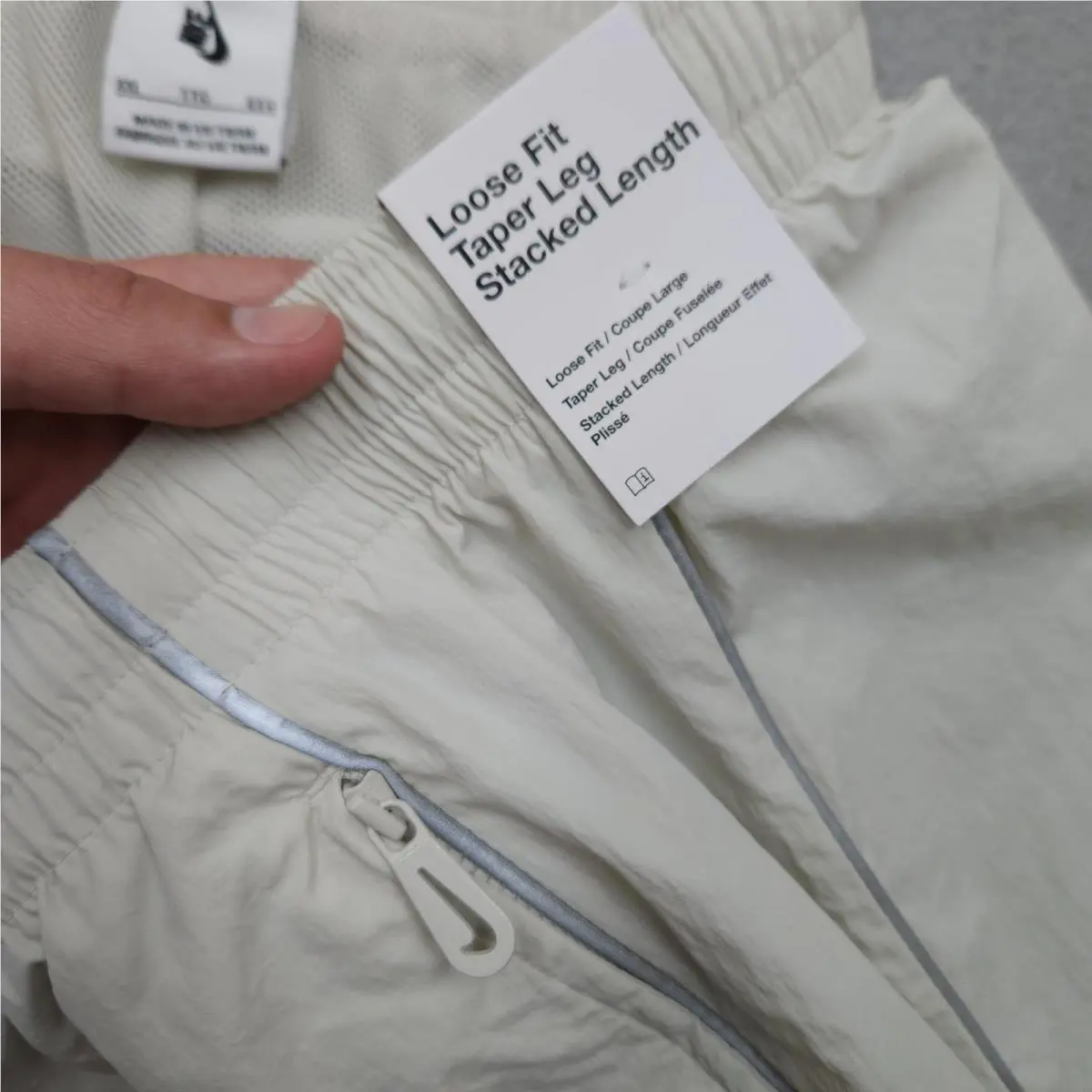 Nike clothing - Nike Solo Swoosh - Solo Swoosh - FB8620-072 - Beige 6