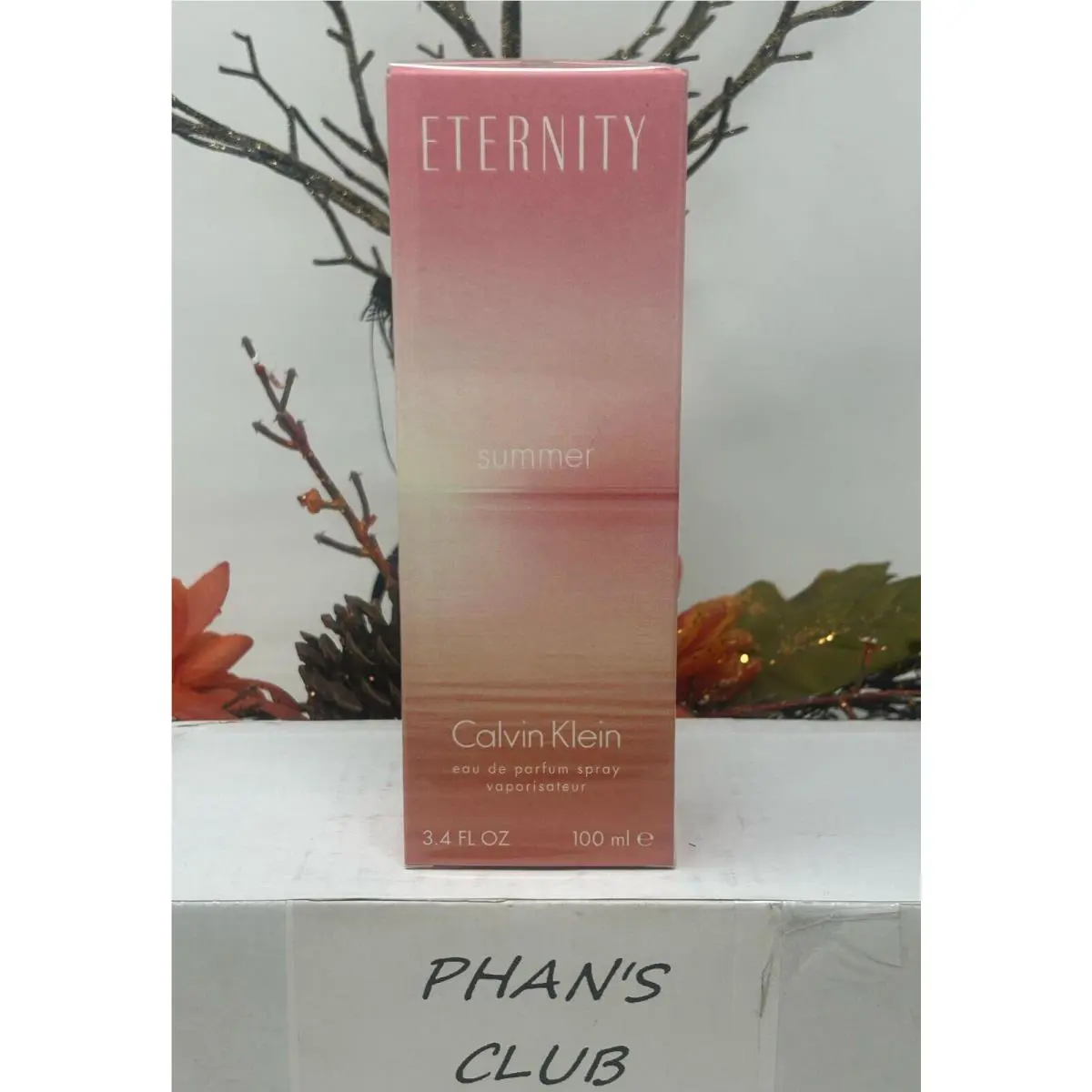 Calvin Klein Eternity Summer 2012 3.4oz Edp Floral Fruity Perfume For Women