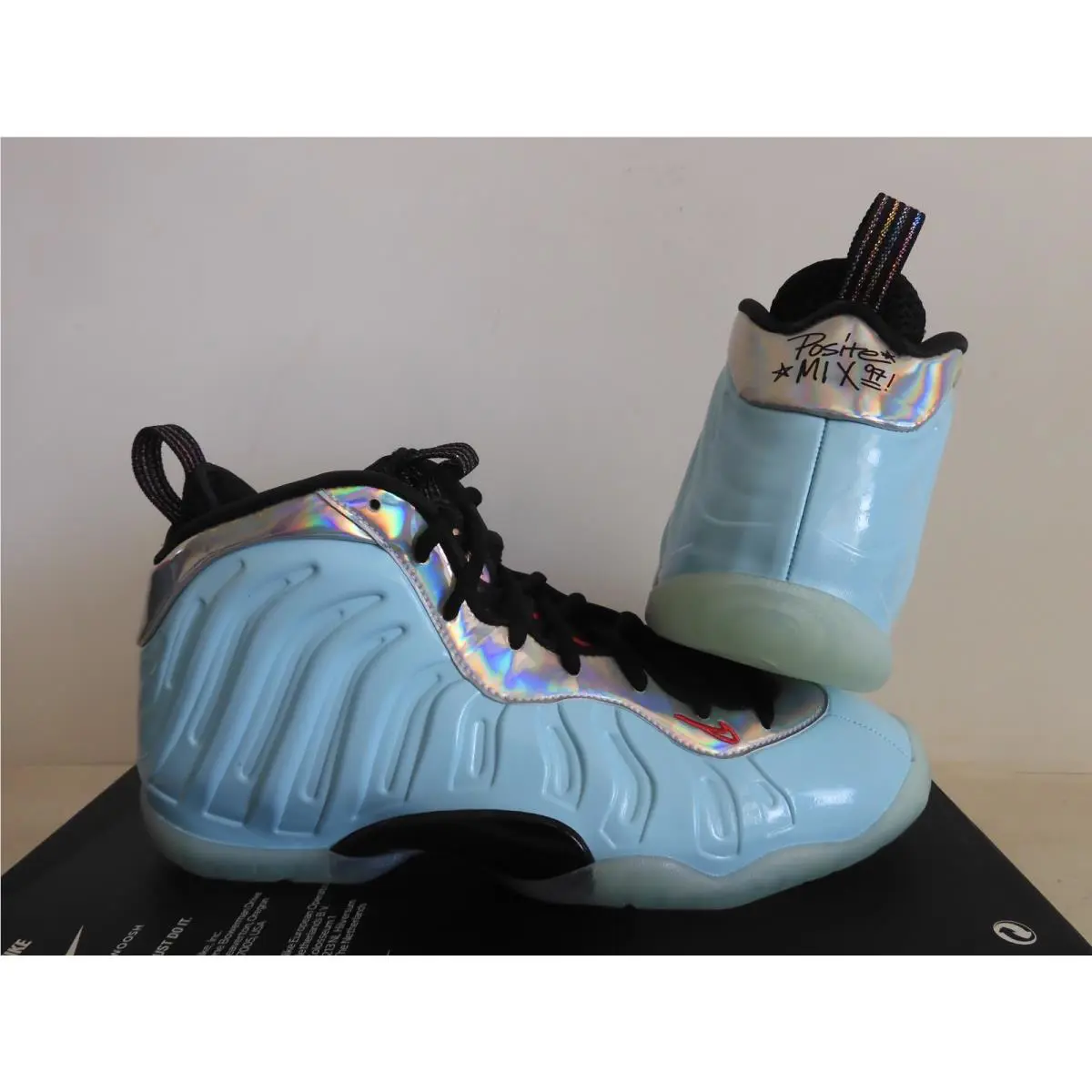 Nike shoes - Nike Little Posite - Little Posite - Blue (UPC: 195244243969) 1