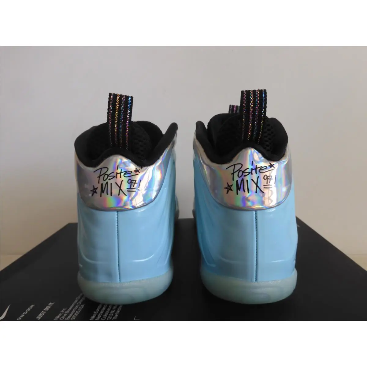 Nike shoes - Nike Little Posite - Little Posite - Blue (UPC: 195244243969) 3