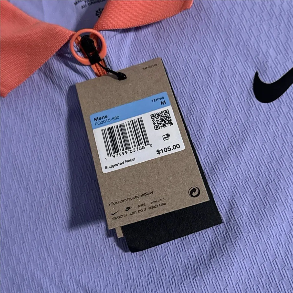 Nike clothing - Nike Dri-Fit - FQ2015580 - Purple 1