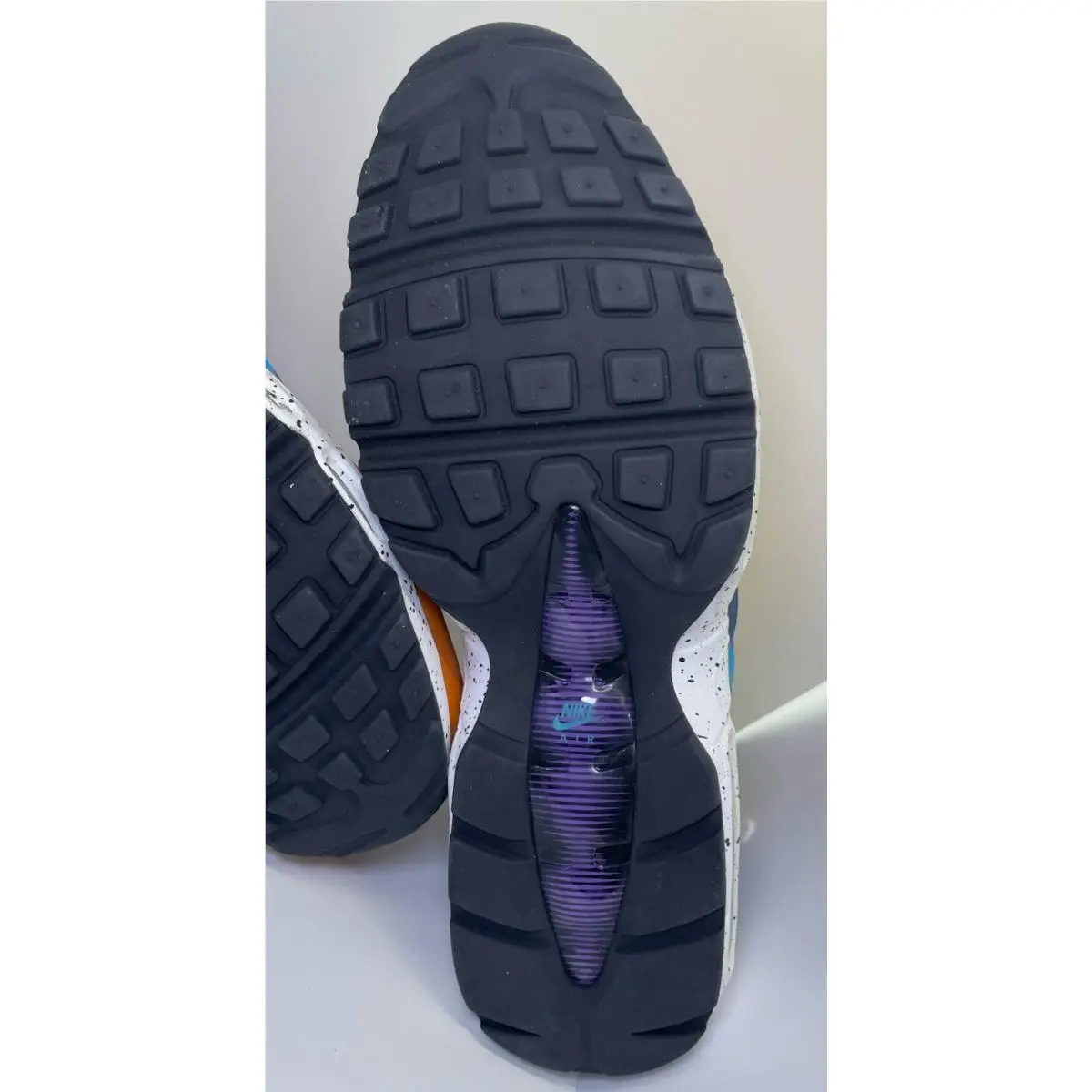 Nike shoes - Nike Air Max 95 - Air Max - 538416-800 - Orange, way: Monarch, Light Blue Fury, Midnight Navy, Hyper Grape (UPC: 0888412994267) 8