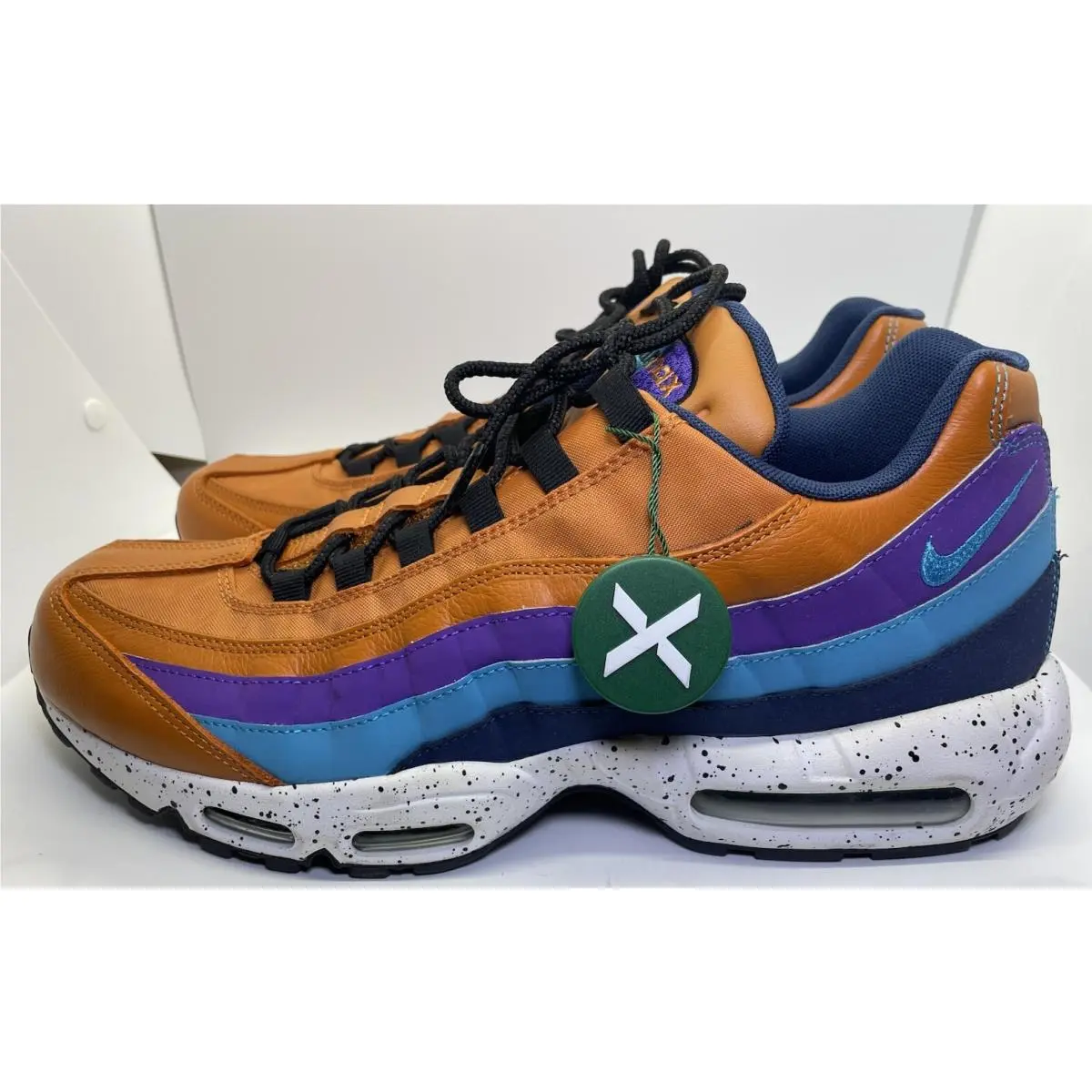 Nike shoes - Nike Air Max 95 - Air Max - 538416-800 - Orange, way: Monarch, Light Blue Fury, Midnight Navy, Hyper Grape (UPC: 0888412994267) 2