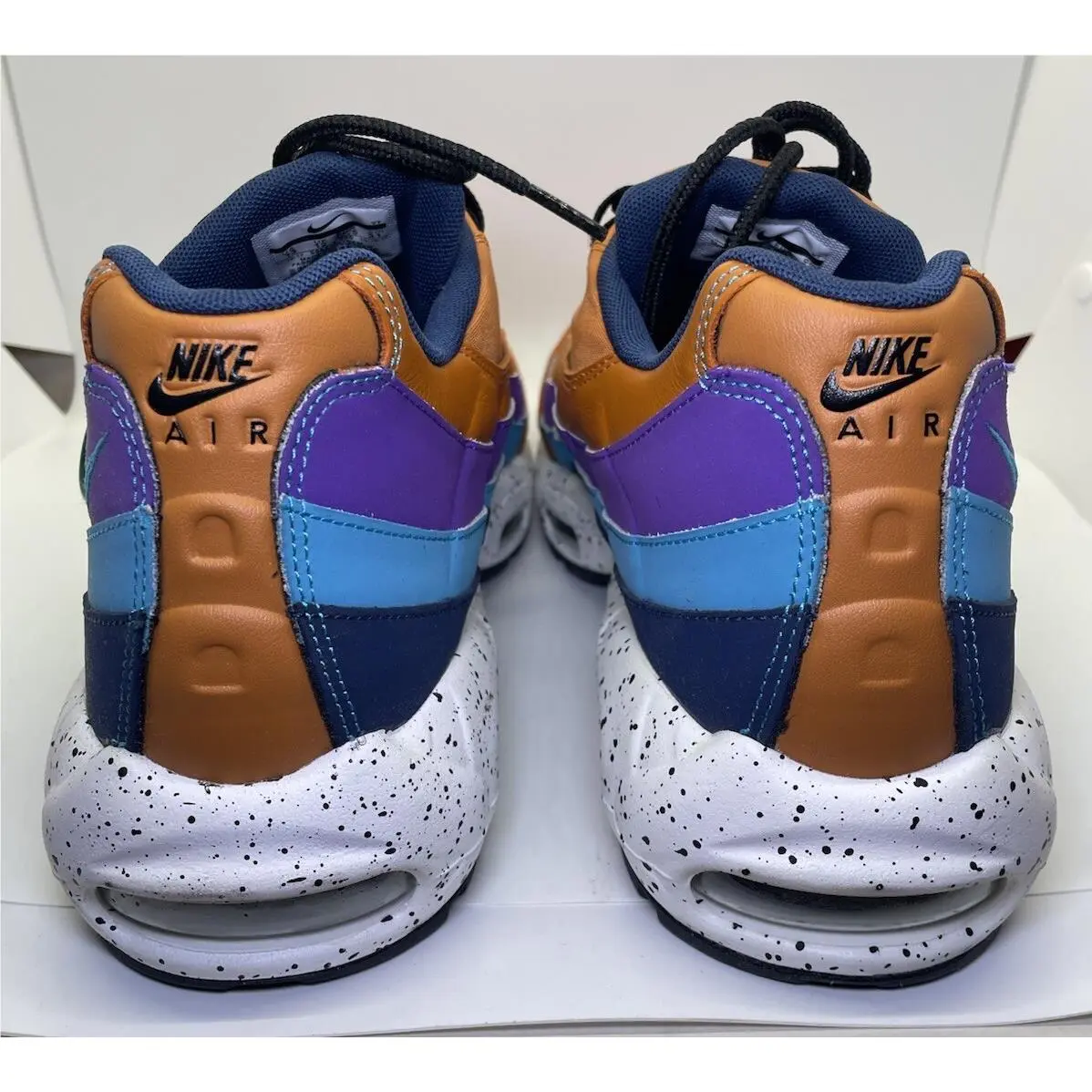 Nike shoes - Nike Air Max 95 - Air Max - 538416-800 - Orange, way: Monarch, Light Blue Fury, Midnight Navy, Hyper Grape (UPC: 0888412994267) 3