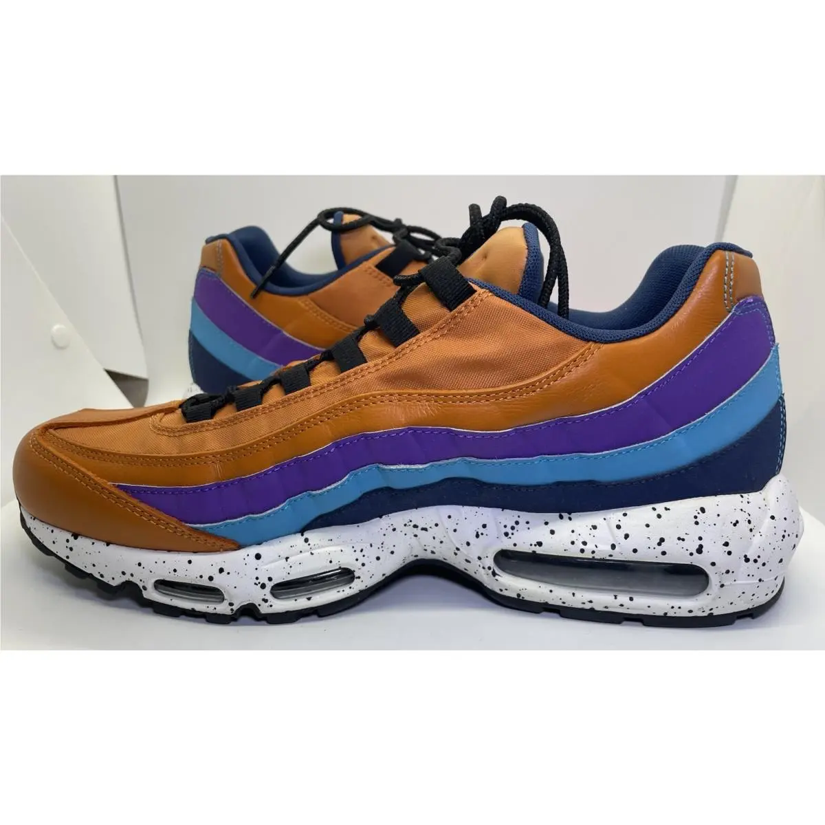 Nike shoes - Nike Air Max 95 - Air Max - 538416-800 - Orange, way: Monarch, Light Blue Fury, Midnight Navy, Hyper Grape (UPC: 0888412994267) 5