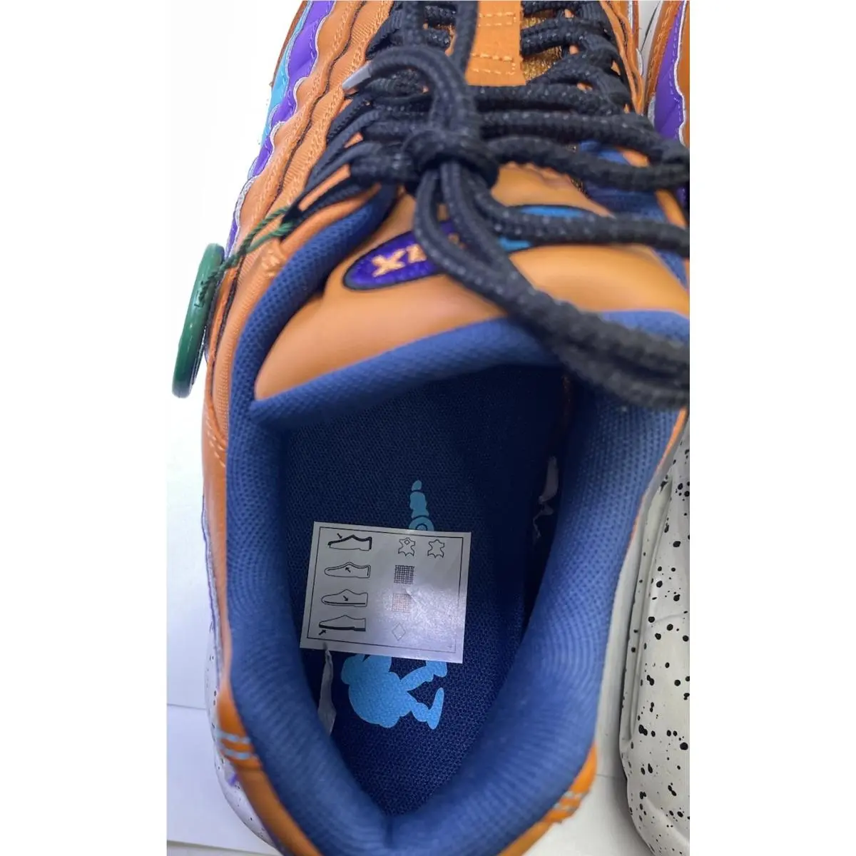 Nike shoes - Nike Air Max 95 - Air Max - 538416-800 - Orange, way: Monarch, Light Blue Fury, Midnight Navy, Hyper Grape (UPC: 0888412994267) 6