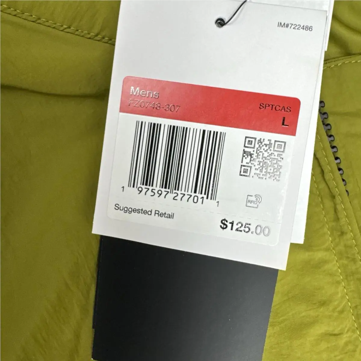 Nike clothing - FZ0748307 - FZ0748307 - Green (UPC: 0197600937246) 5