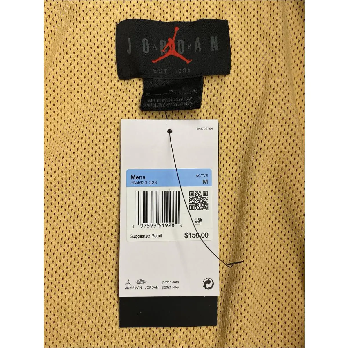 Nike clothing - Jordan Essentials Lightweight Renegade Jacket - FN4623-228 - Brown (UPC: 0197594478510) 2
