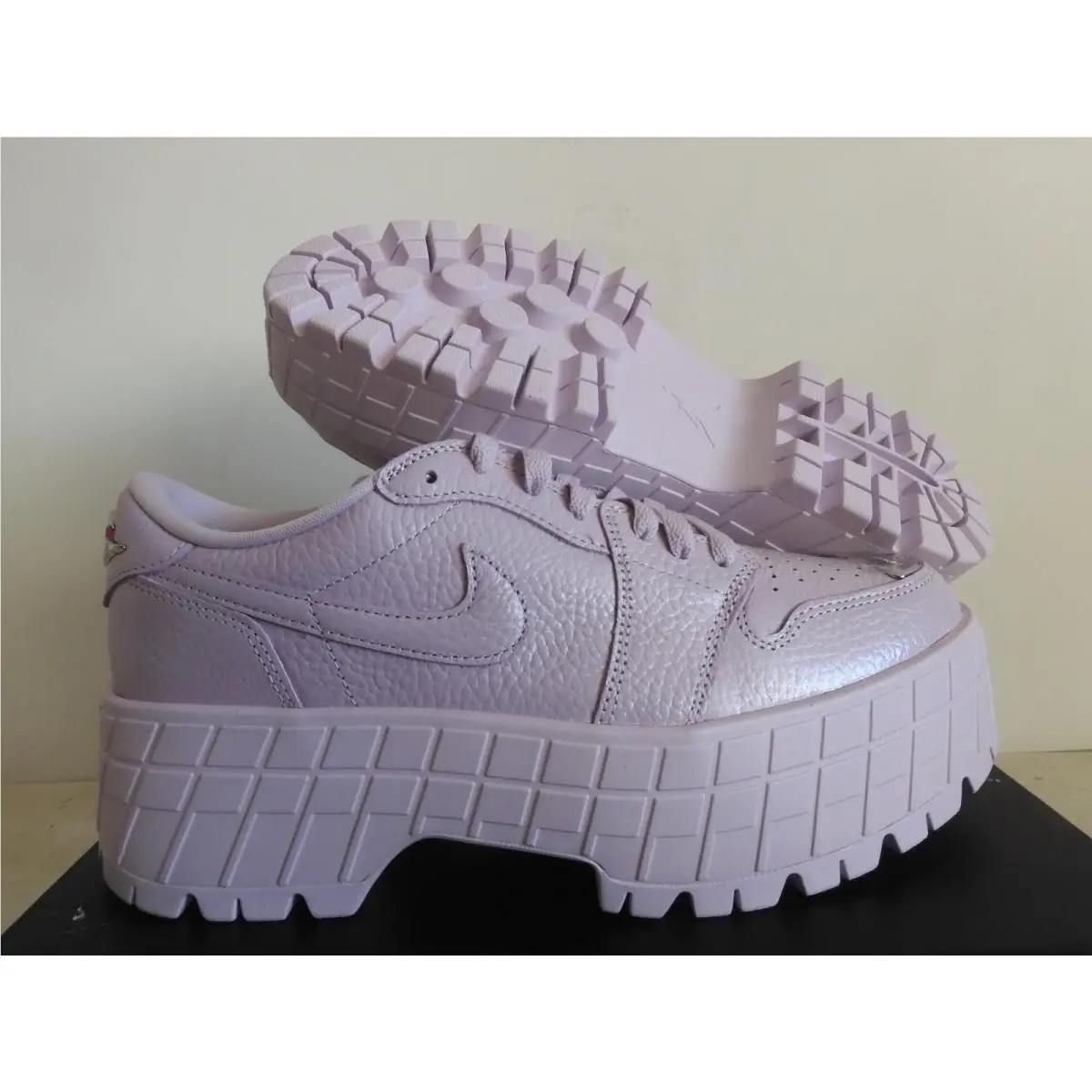 Nike Air Jordan 1 Brooklyn Low Boots Doll Pink Womens Sz 10.5 HF3184-500