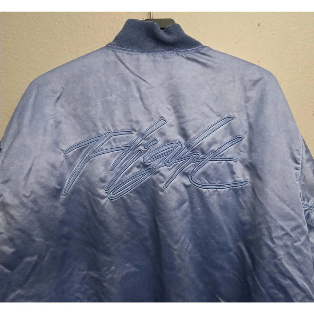 Nike clothing - Nike Air Jordan Essentials Renegade Bomber Jacket - FN6543-436 - Blue (UPC: 196976126292) 3