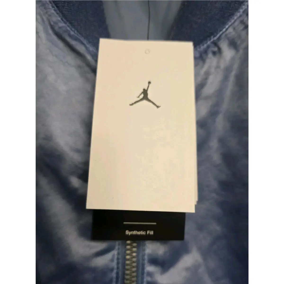 Nike clothing - Nike Air Jordan Essentials Renegade Bomber Jacket - FN6543-436 - Blue (UPC: 196976126292) 5