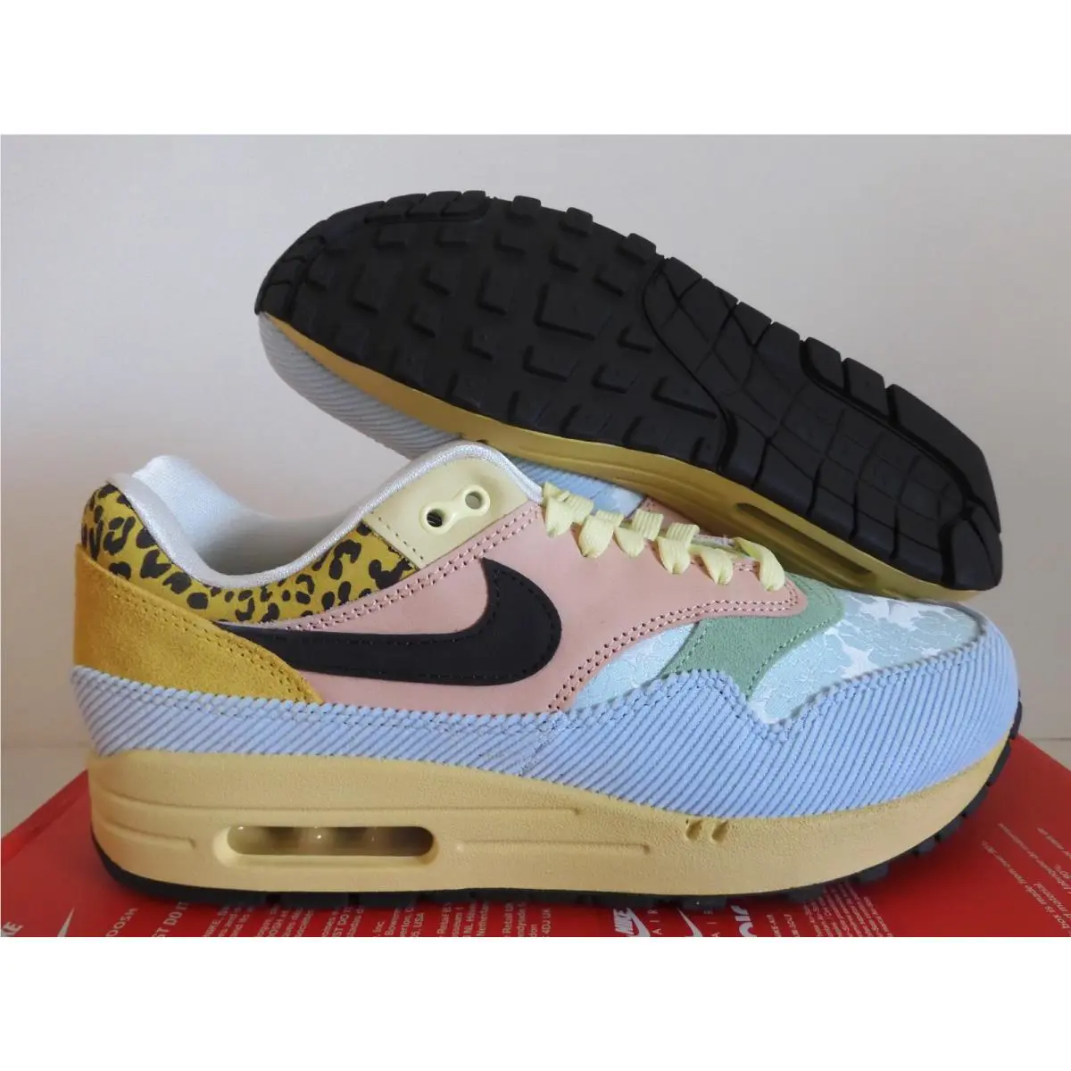 Nike Air Max 1 `87 Premium Great Outdoors Blue Womens Sz 11 FJ4605-441