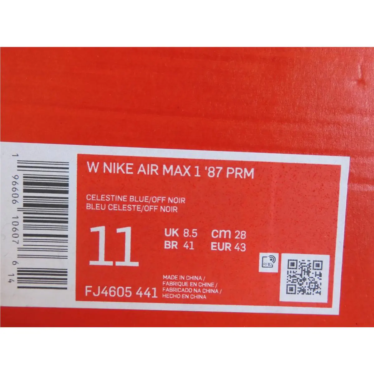 Nike shoes - Nike Air Max 1 - Air Max - FJ4605-441 - Blue (UPC: 196606106076) 3